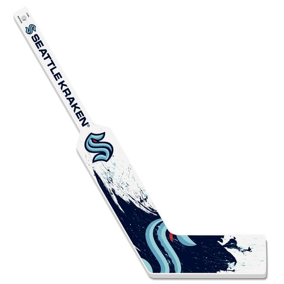 Seattle Kraken Goalie Splatter Mini Hockey Stick