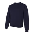 thumbnail image 2 of Fruit of the Loom Men's Ribbed Cuffs Fleece Crew Neck Sweatshirt, 2 of 5
