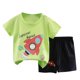thumbnail image 1 of Odeerbi 0-6 Años Niño Niña Conjunto de Verano Estampado Camiseta Manga Corta de Algodón Shorts Conjunto de Dos Piezas, 1 of 3