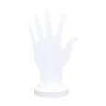 thumbnail image 3 of Maniquí de mano, modelo de joyería, soporte para exhibición de pulseras y collares de madera. blanco, 3 of 9
