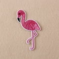 thumbnail image 3 of BESTOYARD 12Pcs Flamingo Embroidery Cloth Stickers for Decoration on Hats Bags Shoes, 3 of 5