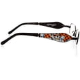 thumbnail image 3 of Unisex Optical Eyewear - Rectangle Shape, Metal Full Rim, Black, 3 of 4