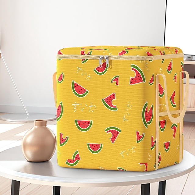 Large Storage Bag for Quilts, Comforters, Clothes, Moving, Foldable Oxford Cloth Storage Bag with Handles, Water Resistant, Dustproof, Space Saving, Home Organization
