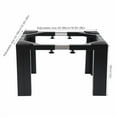thumbnail image 6 of 12" Height Washer and Dryer Pedestals, Adjustable 16.93-26 Inch Universal Washing Machine Stand Heavy Duty Stainless Steel Refrigerator Base, 1100lbs Load Capacity, 6 of 7
