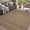 thumbnail image 2 of VUNATE Outdoor Rugs Carpet 2'x8' Jute Rug Bohemian Tribal Washable Patio Rug Distressed Modern Braided Area Rugs Colorful Indoor Outdoor Rugs for Living Room Entryway Laundry Balcony, 2 of 8