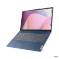 thumbnail interactive-video image 1 of Pre-Owned Lenovo IdeaPad Slim 3 15", AMD Ryzen 7 7730U, 16GB RAM, 512 GB SSD, Abyss Blue, Windows 11 Home, 82XM00BAUS, 1 of 3