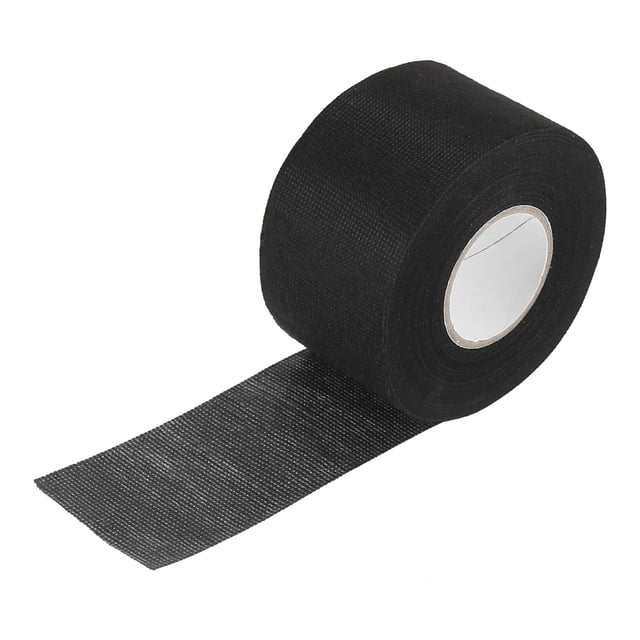 Unique Bargains 50mmx15m 49.2ft Automotive Wiring Harness Cloth Tape for Car Electrical Wrap Protection Insulation Cable Fixed