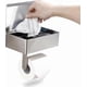 thumbnail image 1 of Bathroom Shelf with Toilet Paper Holder and Wipes Dispenser, Compact Storage Solution for Any Space, 1 of 5