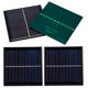thumbnail image 1 of 4pcs 1W 5.5V Micro paneles solares Módulo de células solares de alta tasa de conversión 95 x 95 mm, 1 of 5