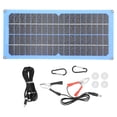 thumbnail image 1 of Ouitble Kit de Panel Solar Flexible, Kit de Panel Solar Flexible Módulo fotovoltaico Cargador portátil para RV Camping Senderismo 15W 18V, 1 of 8