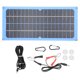 thumbnail image 1 of Nimomo Kit de Panel Solar Flexible Kit de Panel Solar Flexible Módulo fotovoltaico Cargador portátil para RV Camping Senderismo 15W 18V, 1 of 8