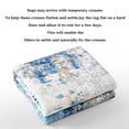 thumbnail image 5 of Arogan Modern Abstract Washable Rug for Living Room, Bedroom, Dining Room, Children's Playroom, Blue, 2' x 3', 5 of 6
