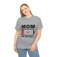 thumbnail image 4 of Womens Mom Battery Low Funny Shirt, Tired Parent Mother Shirt ID-0316-GU3H, 4 of 7