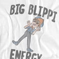 thumbnail image 2 of Blippi Big Blippi Energy Women's T Shirt, White, Medium, 2 of 4