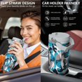 thumbnail image 6 of Camouflage 30oz Handheld Travel Tumbler with Handle – Double Wall Stainless Steel Insulated Cup, Flip Straw Lid, Leak-Proof & BPA-Free for Hot and Cold Drinks – Durable Coffee & Juice Mug White, 6 of 6