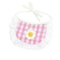 thumbnail image 3 of FEISHENTT Cute Lace Bandana Puppy Cat Flower Scarfs, Running Bear Decorated Apron And Scarf for Small Medium LargeBoy Pup Pet, 3 of 9