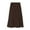 Coffee, variant on VUPSGEZ Ruffle Flowy Casual Long Skirt Women'S Summer Casual High Waisted Soft A Line Skirt With Solid Color Knee Length Skirt Juniors’ Knit Maxi Skirt(Khaki,XL)