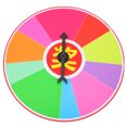 thumbnail image 1 of MasteelfCA Funny Hanging Prize Wheel Portable Turntable Lottery Wheel Smooth Prize Wheel, 1 of 8