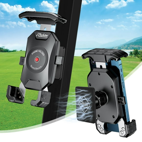 Soporte magnético para teléfono con soporte para carrito de golf Roykaw
