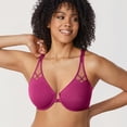 thumbnail image 3 of TRAHOO-Women's Racerback Front Closure Plus Size Seamless Comfort Underwire Bra, 3 of 4