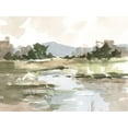 thumbnail image 2 of Harper, Ethan 18x15 White Modern Wood Framed Museum Art Print Titled - Autumn Stream I, 2 of 4