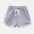 thumbnail image 5 of TOWED22 Girls Boys Athletic Shorts Toddler Summer Running Shorts Dolphin Yoga Shorts for Kids(Grey,2-3 Y), 5 of 8
