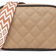 thumbnail image 2 of Bolsa bandolera para mujer Bolsa de hombro vintage de cuero genuino Satchel femenino (Caqui) Tmvgtek Para Estrenar, 2 of 9