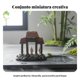 thumbnail image 5 of Abbraccia Cerca pequeña para paisaje, accesorio de bonsái en resina, diseño japonés, modelo aleatorio, 5 of 6