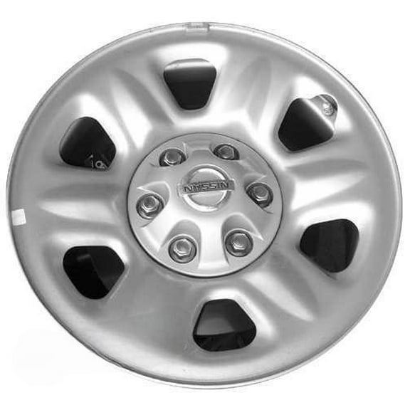 For 2004-2012 Nissan Titan 17 Inch Powder-Coated Silver Steel - Genuine OEM Take-Off Rim - Road Ready Truck Wheel