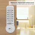 thumbnail image 1 of ANGGREK Mechanical Door Lock,Mechanical Digital Door Lock Set Waterproof Password Push Button Combination Keyless Entry For Home Office,Door Keypad, 1 of 8
