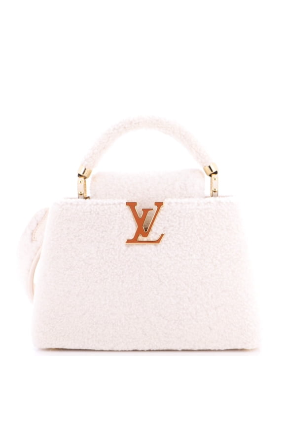 Pre-Owned Capucines Bag Shearling BB By Rebag