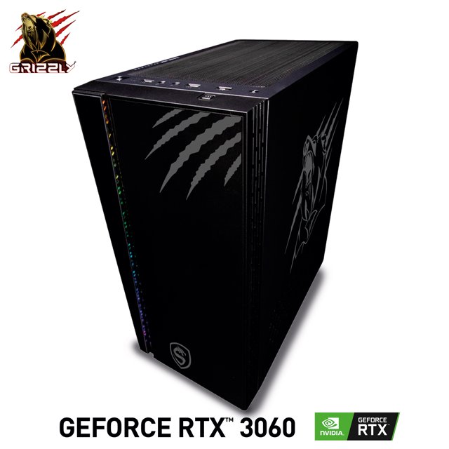 PC Gamer Grizzly Kruul Nvidia Geforce Rtx 3060 Amd Ryzen 7 Pro 4750G 4.4Ghz Ram 16Gb Ssd M.2 500Gb Hdd 1Tb Wi-Fi