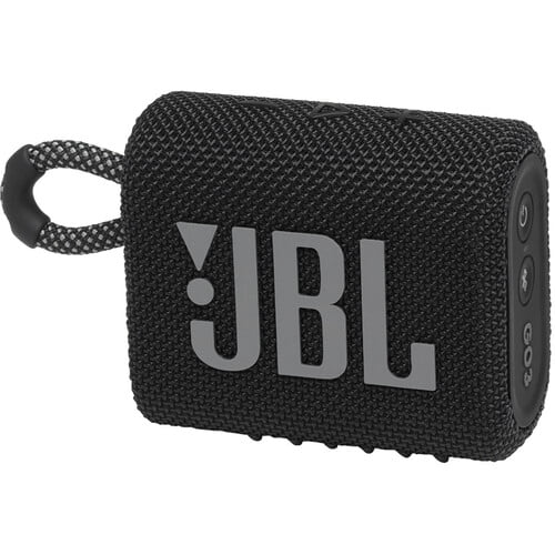 Restored JBL Go 3 - Speaker - for portable use - wireless - Bluetooth - 4.2 Watt - black (Refurbished)