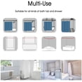 thumbnail image 6 of Lantern Candle Shower Curtain, Rustic Winter Holiday Decor, Cozy Christmas Bathroom Set, Warm Brown Waterproof Fabric Shower Curtain with Hooks-60"W x 72"L (Pack of 1), 6 of 6