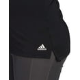 thumbnail image 3 of adidas Women's Aeroready Designed 2 Move Sport Tank Top (Maternity) Medium Black/White, 3 of 6