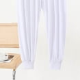 thumbnail image 5 of QSXADF Women Jogger Pajama Pants Long Lounges Bottoms Solid Color Loose Elastic Waist Plus Size Breathable For Women Pants Home Sleepwear Ladies Loungewear, 5 of 5