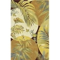 thumbnail image 1 of HomeRoots 352732 3 ft. 6 in. x 5 ft. 6 in. Wool Coral & Ivory Area Rug, 1 of 1