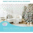 thumbnail image 6 of Durable Hanging Swirl Streamers,Set of 24 Party Swirl Decoration for Indoor,Iridescent White Shinny Hanging Swirl Decorations for Wedding,Birthday, 6 of 7