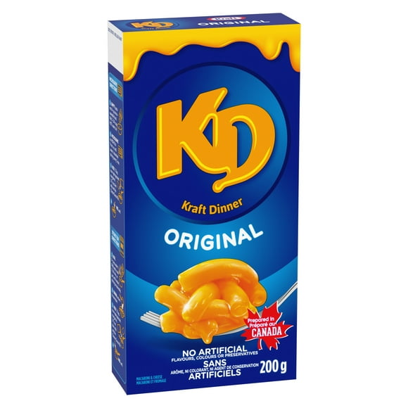 Kraft Dinner Original Macaroni & Cheese, 200g