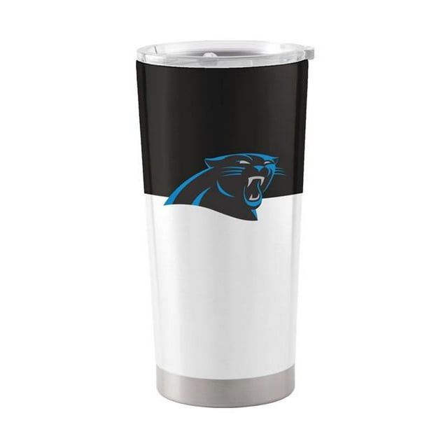Logo Chair 605-S20T-11 Gobelet en Acier Inoxydable Colorblock Carolina Panthers de 20 oz NFL