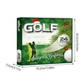 thumbnail image 2 of Golf Advent Calendar 2024 | 24 Days of Golf Gifts & Accessories – Golf Balls, Tees, Divot Tool, Club Covers, Ball Markers, Keychain | Holiday Countdown Gift Set for Golf Lovers | Festive Storage Box, 2 of 9
