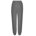 thumbnail image 6 of Sngxgn Pants for Women Elastic Waist Straight Leg Pants Casual Loose Comfy Lounge Trousers with Pockets(Grey,S), 6 of 8