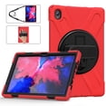 thumbnail image 4 of XYX Case for Lenovo Tab P11 Plus/Tab P11 11.0 inch Released 2021 with 360 Degree Rotating, Hand Strap, Shoulder Strap, Red, 4 of 7