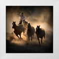 thumbnail image 1 of Rostler, Stephen 20x20 White Modern Wood Framed Museum Art Print Titled - Roundup, 1 of 4