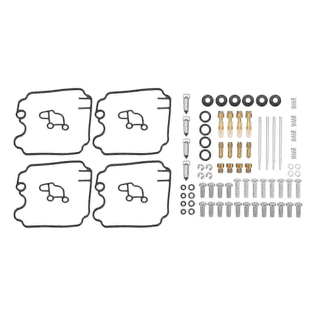 82pcs Motorcycle Carburetor Repair Kit Carb Rebuild Set Replacement for YAMAHA FZR600R 19891999 E2U611