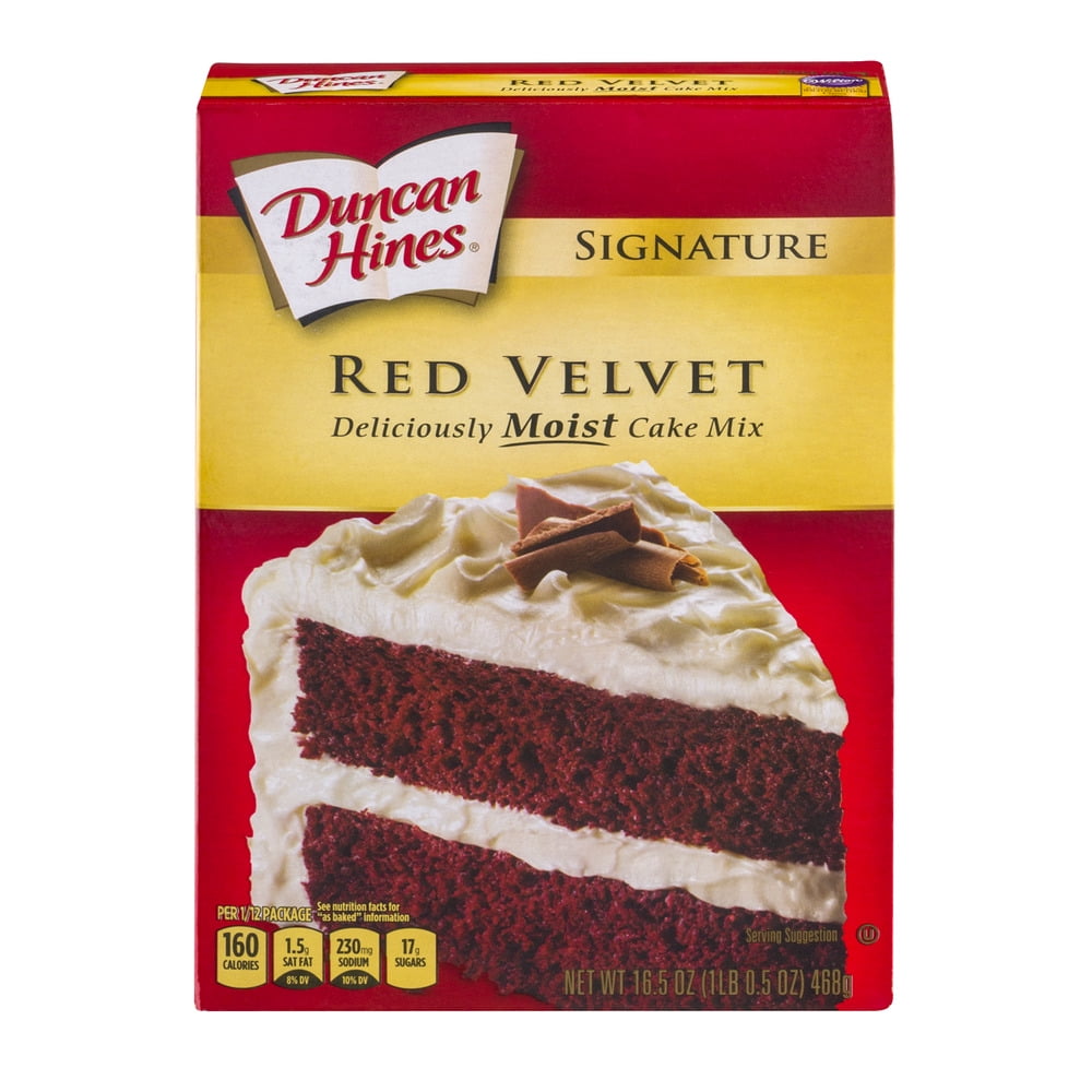 Duncan Hines Moist Deluxe Red Velvet Cake Mix, 18.25 oz by Pinnacle Foods Group LLC