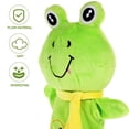 thumbnail image 3 of Miangastore Plush Frog Hand Puppet Cute Animal Design 1Pcs 10.2x8.7x3.1in, 3 of 9