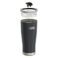 thumbnail image 3 of Thermos Stainless Steel Tumbler, w/ Slide Lock Lid, Graphite, 24 oz, 3 of 6