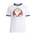 thumbnail image 5 of Disney Grumpy Men's Happy Face Graphic Ringer Tee, 5 of 5