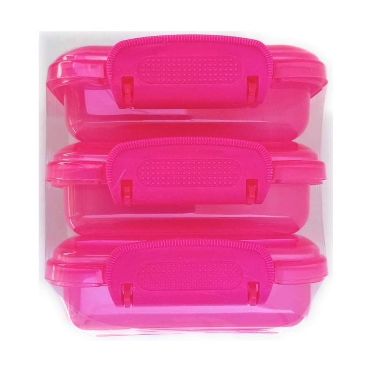 NADOBA Mini Lock-Top Snack Containers set of 6 colors may vary